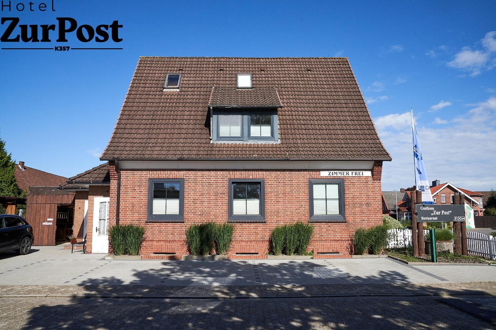 K357 - Hotel & Restaurant "Zur Post" In Otterndorf Bei Cuxhaven エクステリア 写真