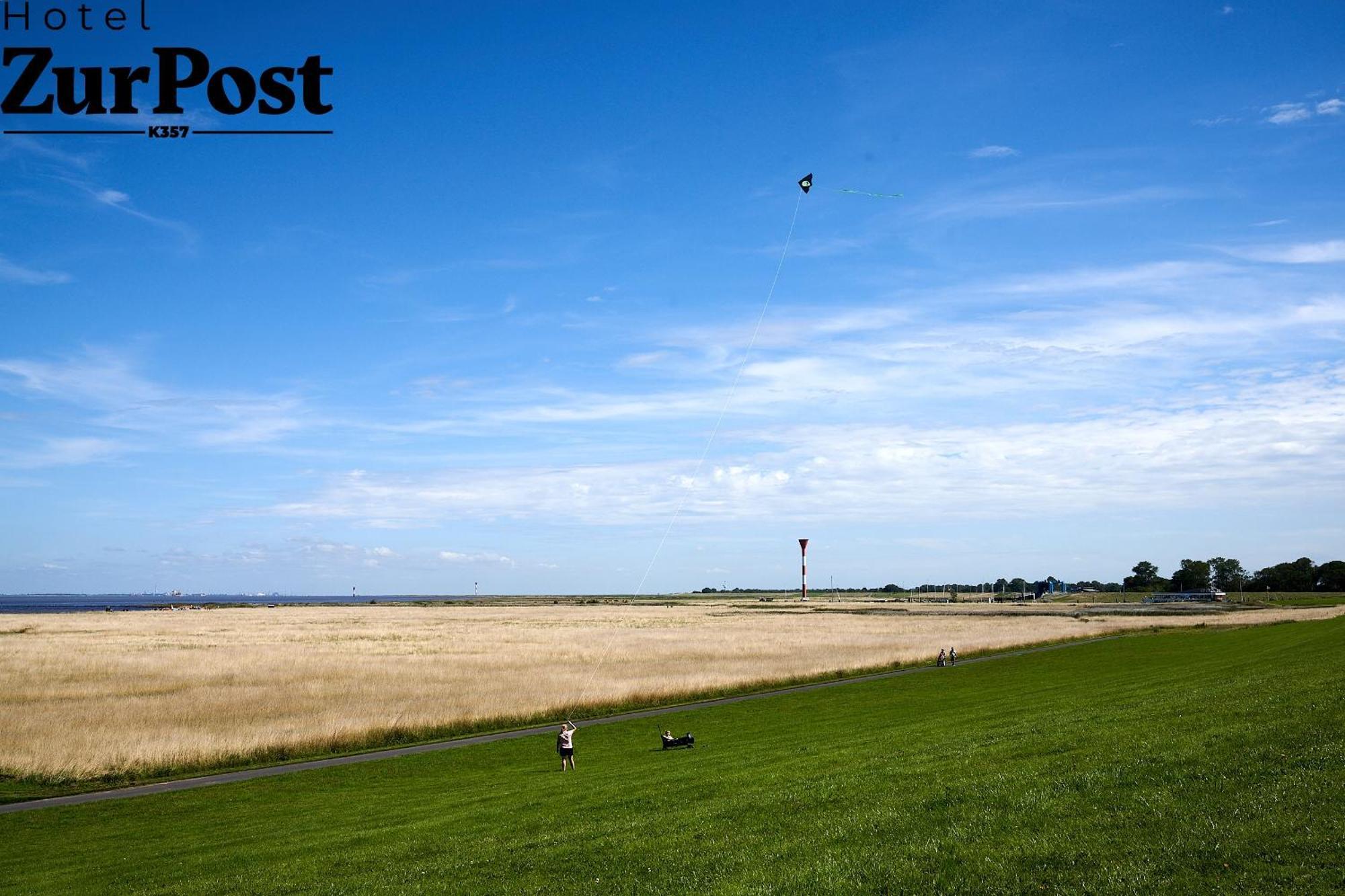K357 - Hotel & Restaurant "Zur Post" In Otterndorf Bei Cuxhaven エクステリア 写真