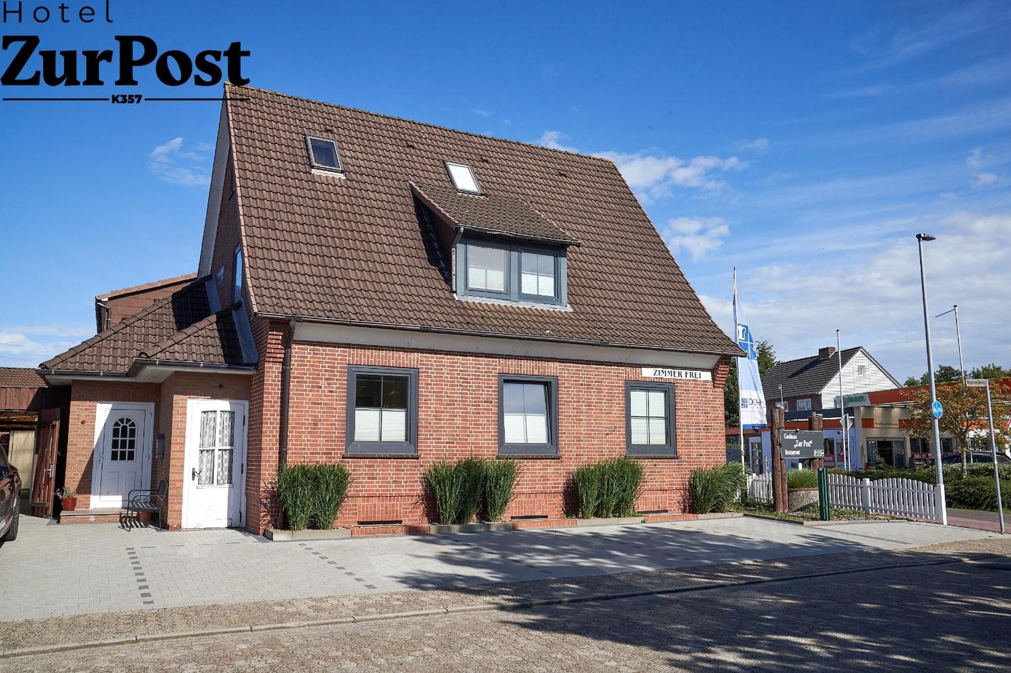 K357 - Hotel & Restaurant "Zur Post" In Otterndorf Bei Cuxhaven エクステリア 写真